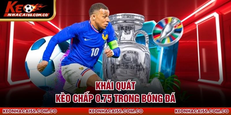 Khái quát kèo chấp 0.75 trong bóng đá